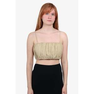 Song Of Style Beige Cropped Top size Medium